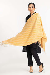 Yellow Woollen Stole STOLE-22-02 C