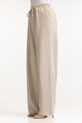 Straight Fit Cotton Len Blend Trouser  WM-NDJ-SS24-002