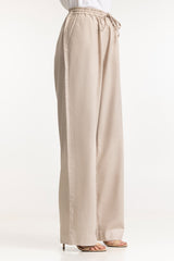 Straight Fit Cotton Len Blend Trouser  WM-NDJ-SS24-002