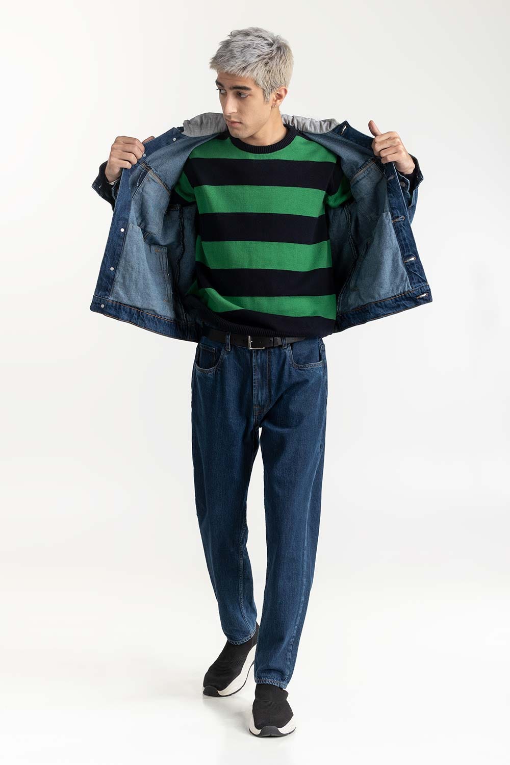 Striped Sweater 224-111-069