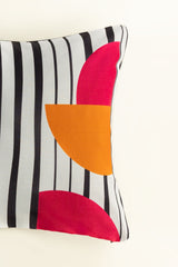 Stripes Digital Printed Cushion Cover