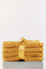 Sunflower Combed Towel 4 Pcs Set
