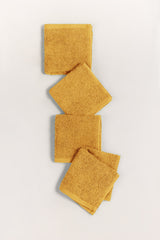 Sunflower Combed Towel 4 Pcs Set