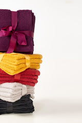 Sunflower Combed Towel 4 Pcs Set