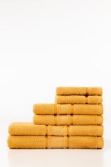 Sunflower Combed Towel 6Pcs Set