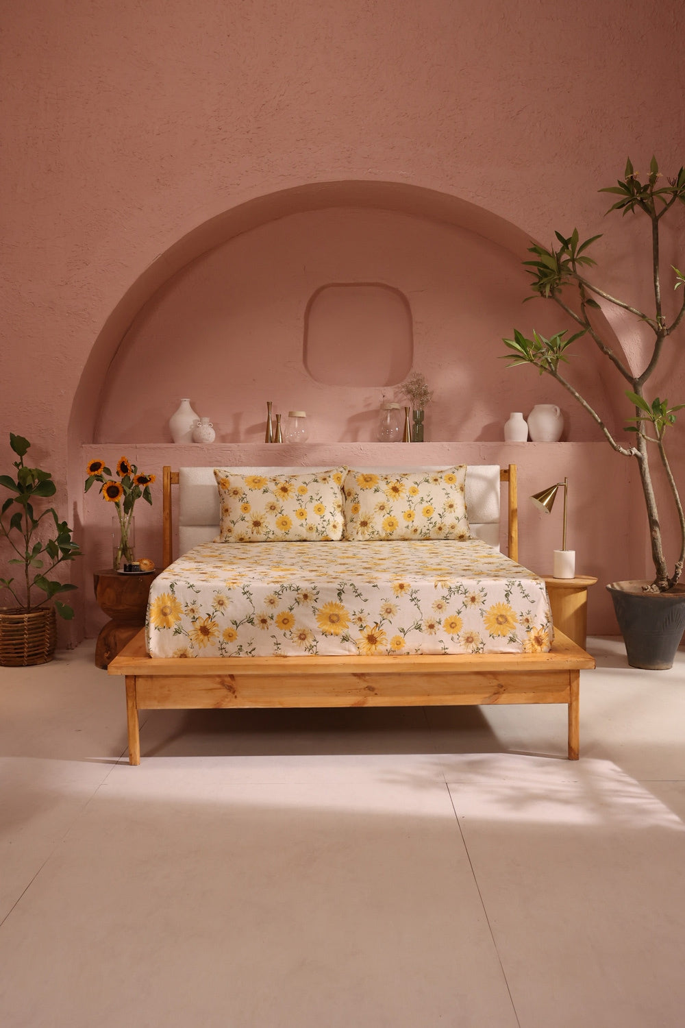 Sunflower T-200 Bed Sheet Set