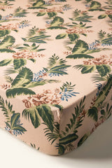 Sunset Palm T-150 Fitted Sheet Set