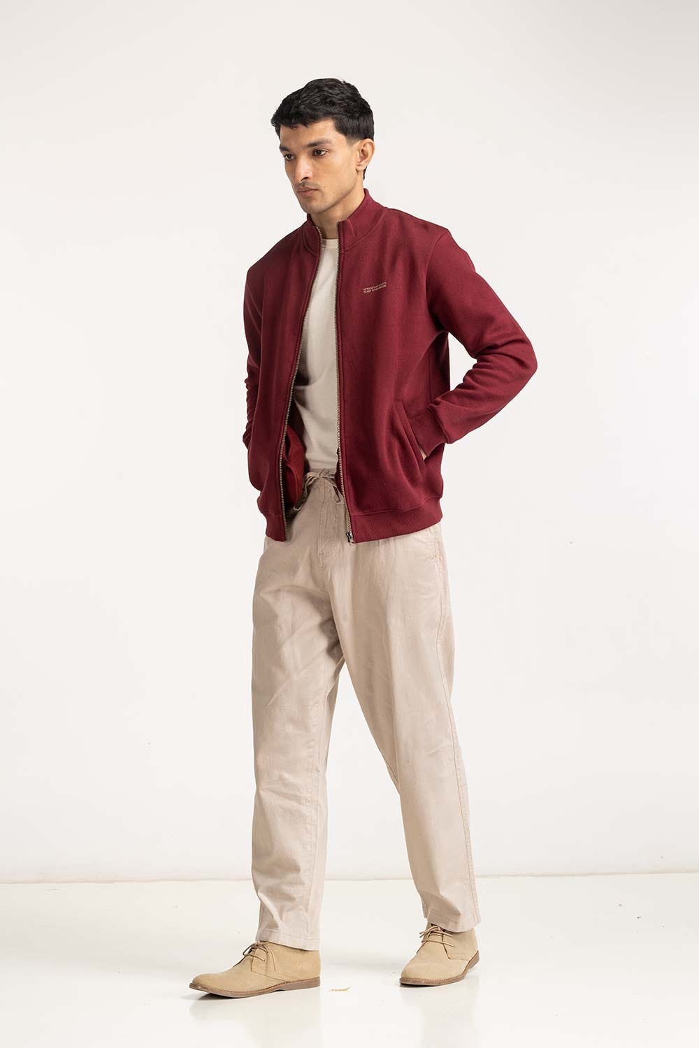 Sweat Zip-Up MN-KNZ-WS24-302