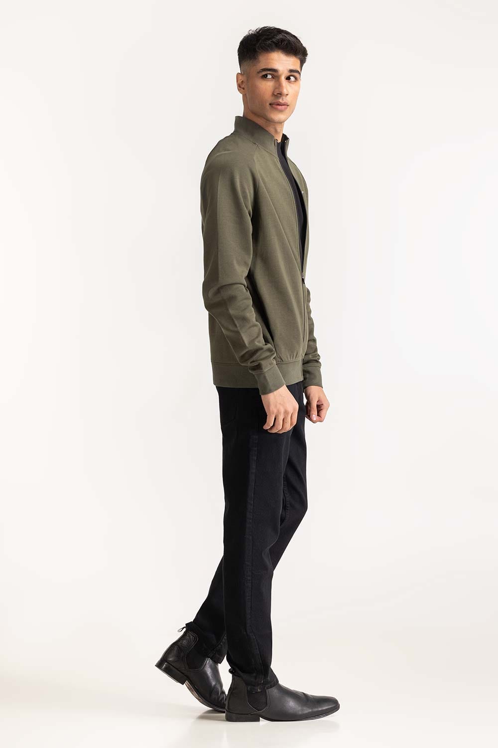 Sweat Zip-Up MN-KNZ-WS24-308