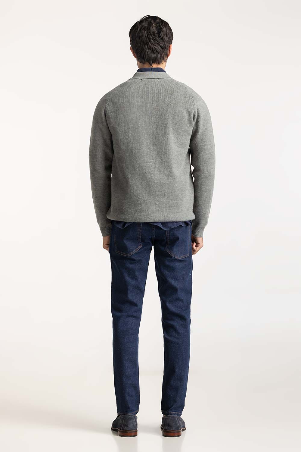 Sweater Knit Polo MN-PSW-WS24-002