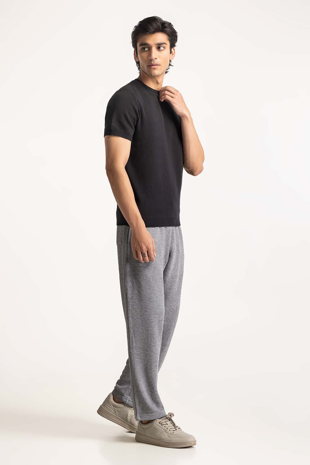 Sweater Knit Tee MN-TSW-WS24-002
