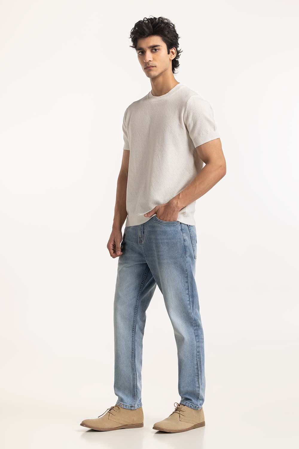 Sweater Knit Tee MN-TSW-WS24-003