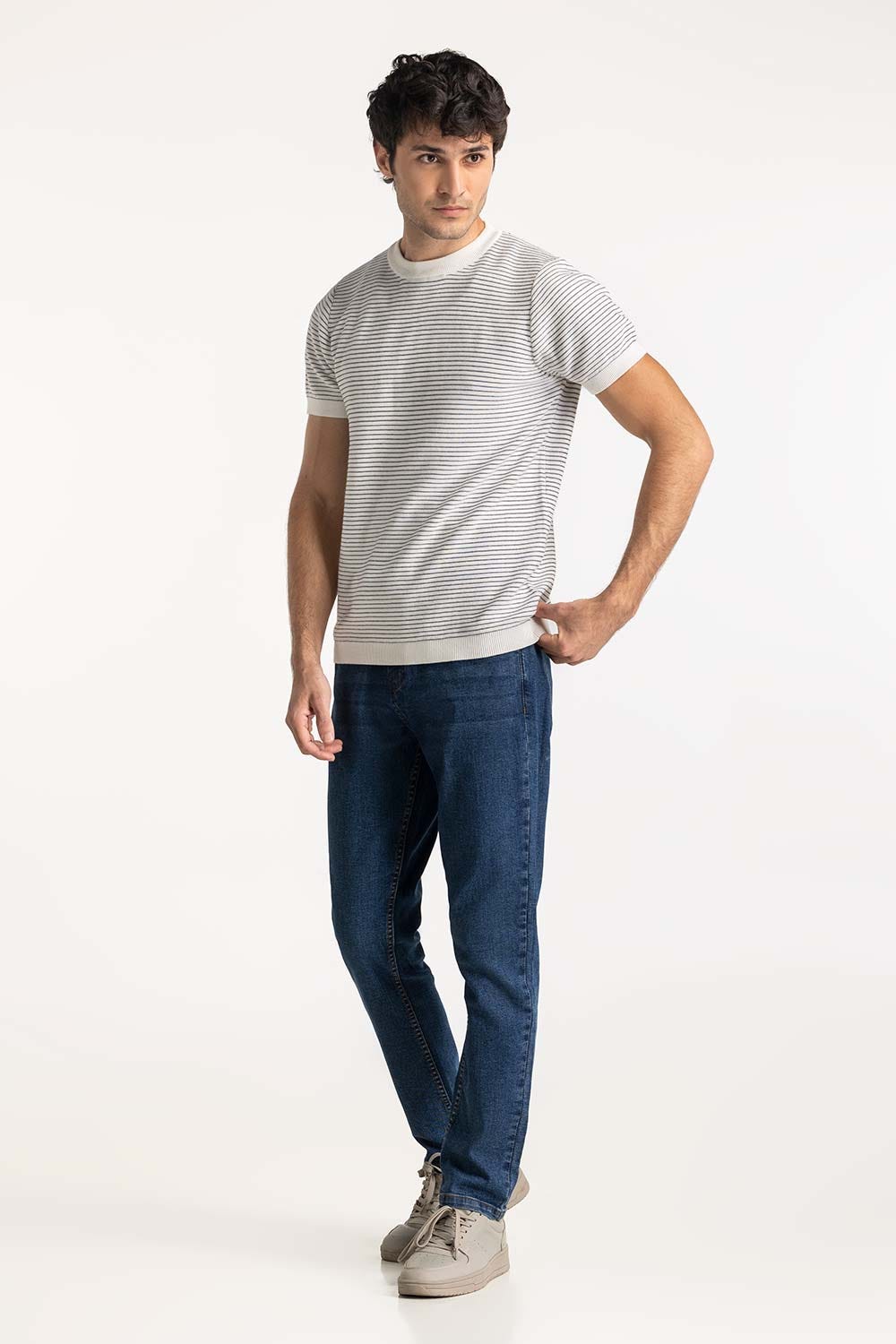 Sweater Knit Tee MN-TSW-WS24-009