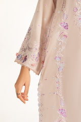 Swiss Lawn Slub Embroidered Shirt And Trouser IPST-44728