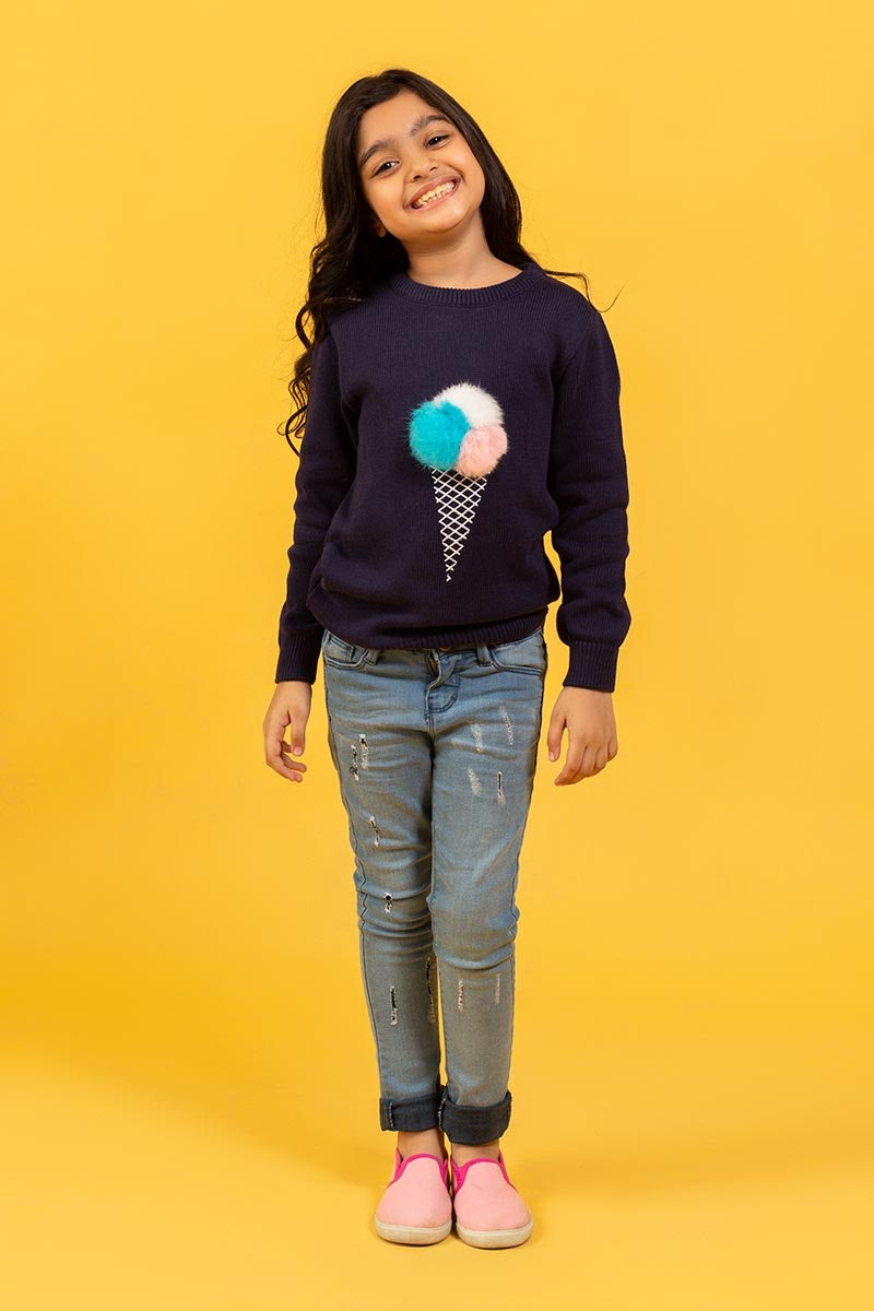 Black Sweater SWK-FW19-109s