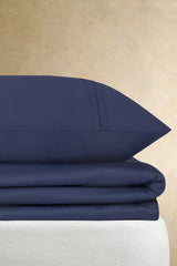 Deep Cobalt T-200 Bed Sheet Set
