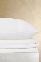 White T-200 Bed Sheet Set