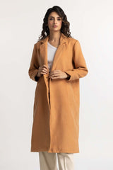 Tan WOOL JACKET Jacket WM-JKT-WS23-127