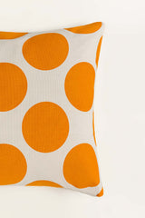 Tangerine Screen Printed Cushion Cover
