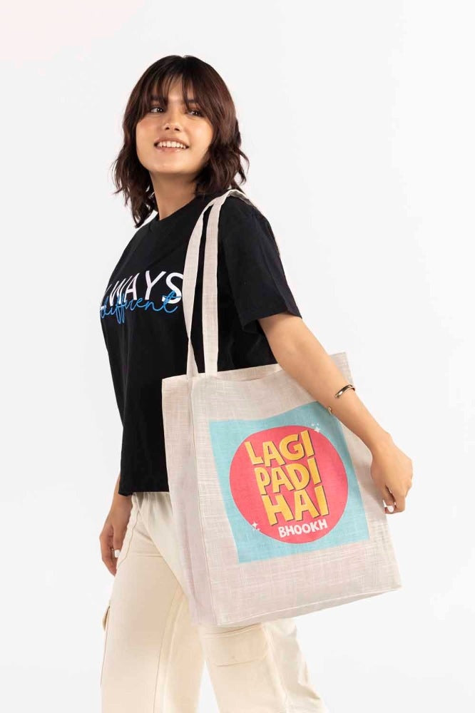 Bhook Lagi Padi Hai Tote Bag TB