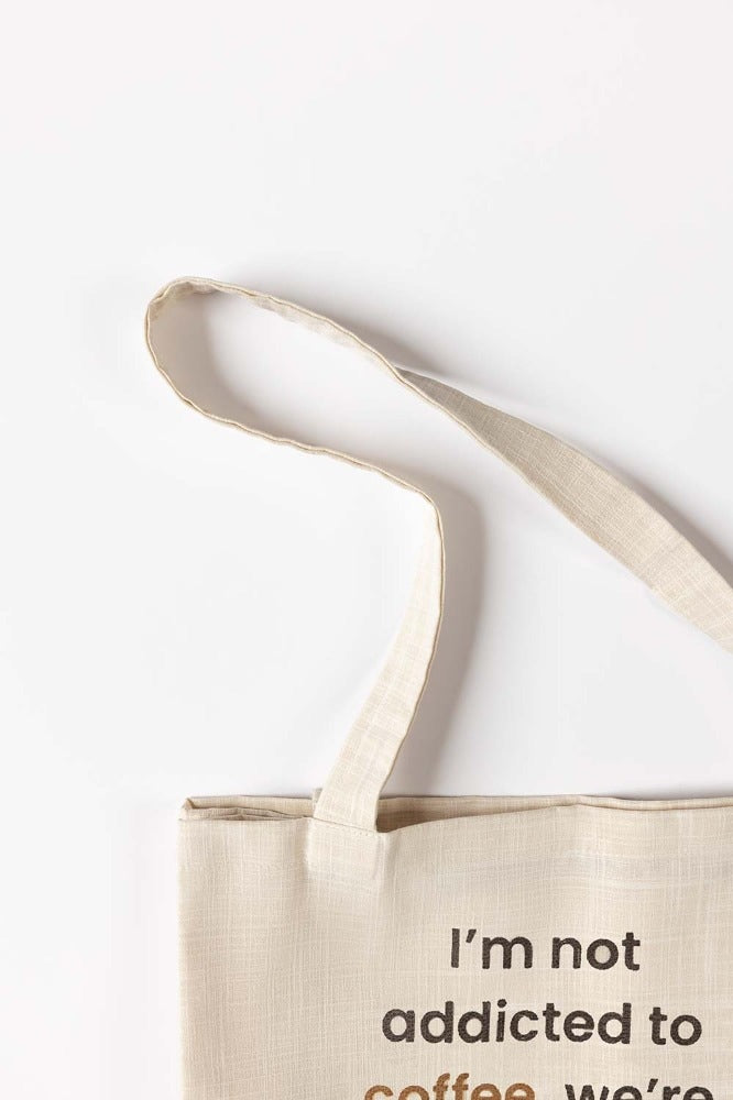 Addicted To Coffee Tote Bag TB - 4