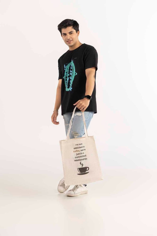 Addicted To Coffee Tote Bag TB