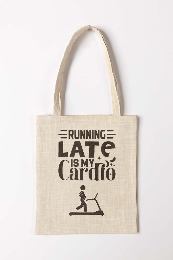 Running Late Tote Bag TB