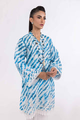 2 Piece Unstitched Embroidered Printed Cambric Suit with Printed Cambric Trouser TCE-42006
