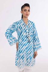 2 Piece Unstitched Embroidered Printed Cambric Suit with Printed Cambric Trouser TCE-42006