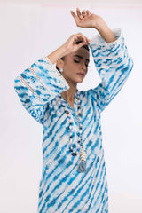 2 Piece Unstitched Embroidered Printed Cambric Suit with Printed Cambric Trouser TCE-42006