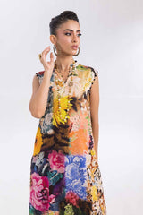 2 Piece Unstitched Printed Cambric Suit TCN-42002