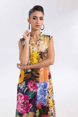 2 Piece Unstitched Printed Cambric Suit TCN-42002
