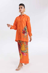 2 Piece Unstitched Printed Cambric Suit TCN-42005