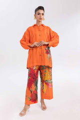 2 Piece Unstitched Printed Cambric Suit TCN-42005