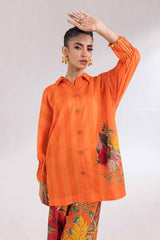 2 Piece Unstitched Printed Cambric Suit TCN-42005