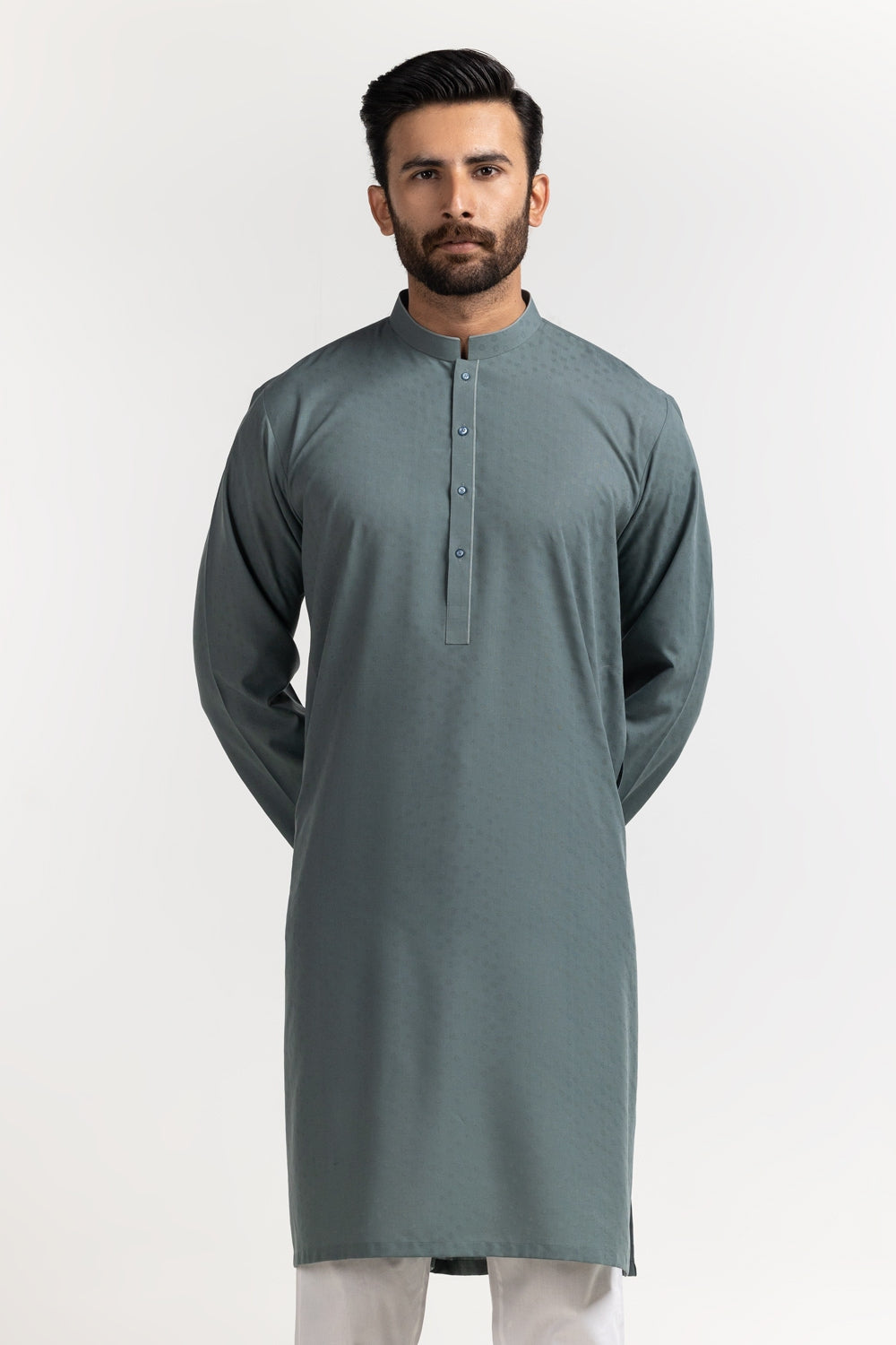 Teal Styling Kurta KR-STY24-042
