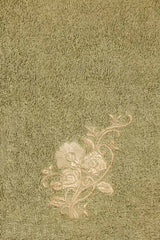 Tendril Combed Embroidered towel