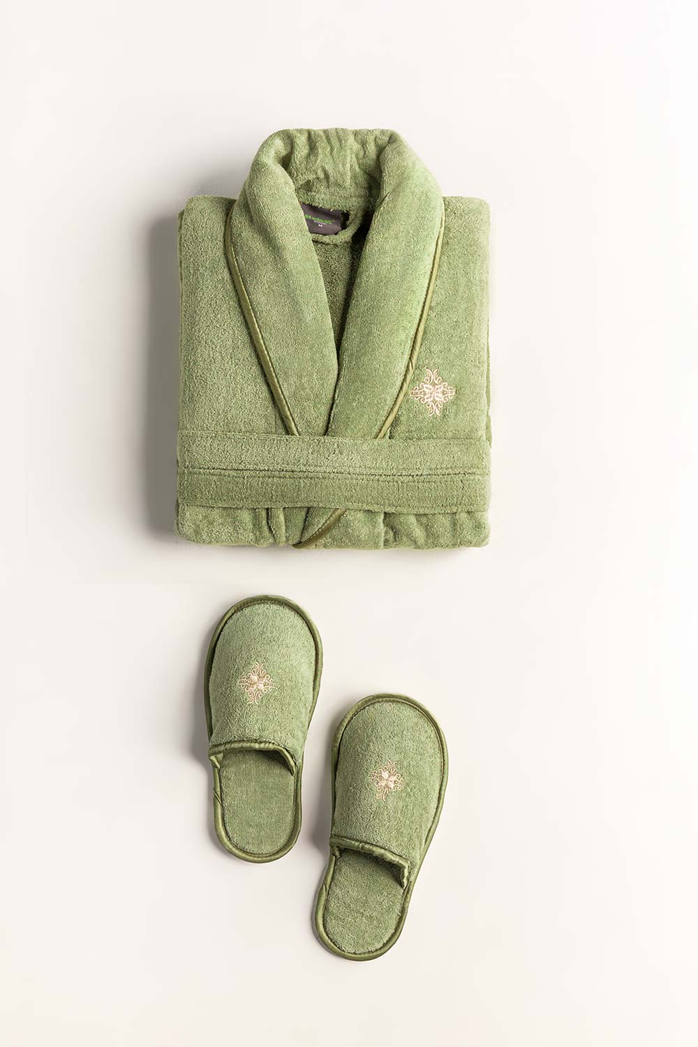 Tendril Velour Bathrobe