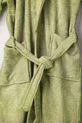 Tendril Velour Bathrobe