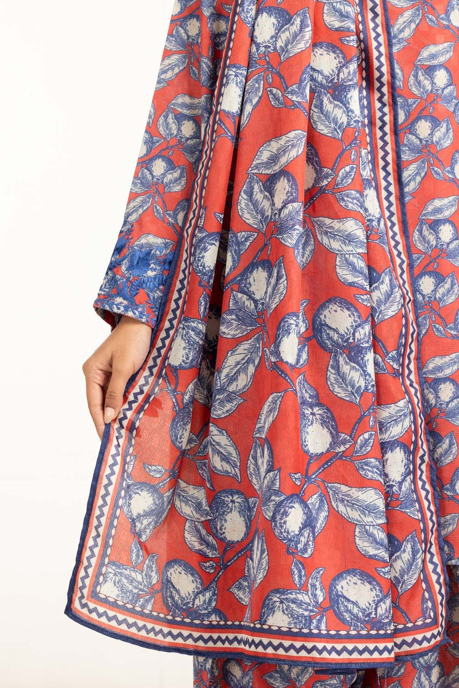 Tennis Net Printed Dupatta IPD-44575