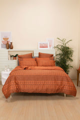 Terracotta T-200 Quilt Cover Set