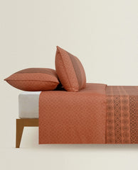 Terracotta T-200 Quilt Cover Set