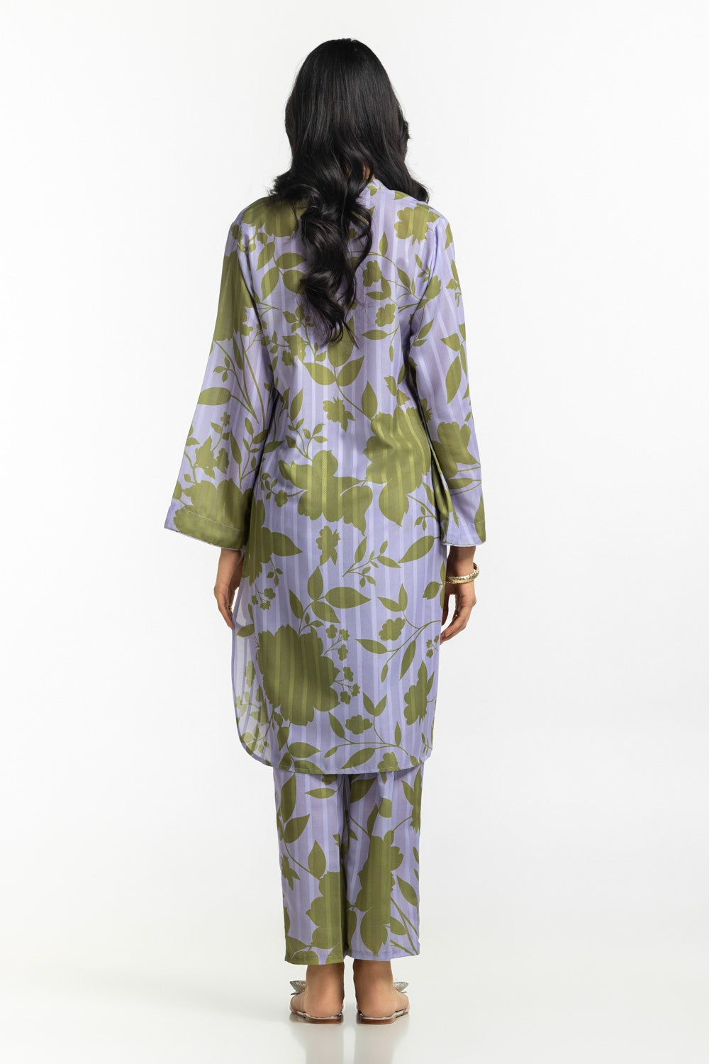 Textured Dobby Printed Co-Ord Set IPST-44521