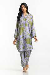 Textured Dobby Printed Co-Ord Set IPST-44521