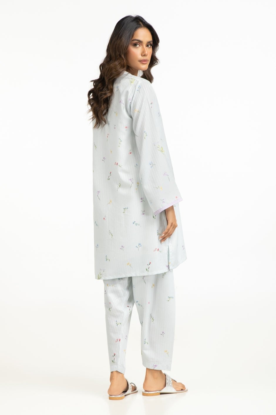 Textured Dobby Printed Co-Ord Set