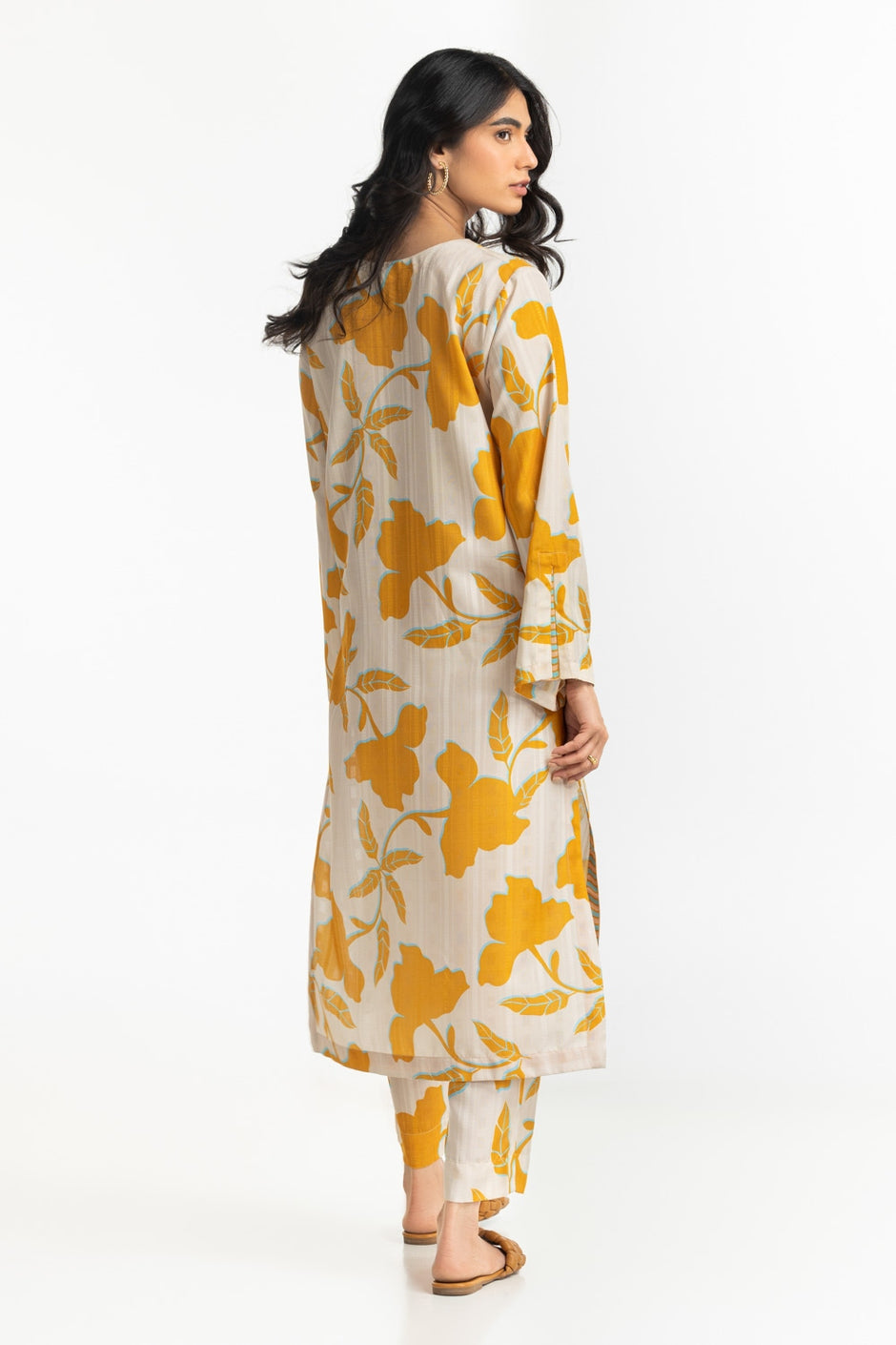 Textured Dobby Printed Co-Ord Set