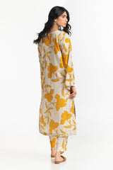 Textured Dobby Printed Co-Ord Set IPST-44524