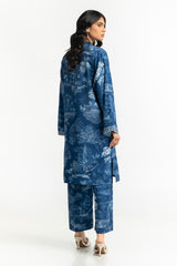 Textured Dobby Printed Co-Ord Set IPST-44526
