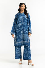 Textured Dobby Printed Co-Ord Set IPST-44526