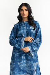 Textured Dobby Printed Co-Ord Set IPST-44526
